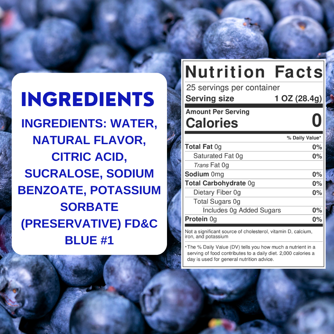 Blueberry - Sugar Free