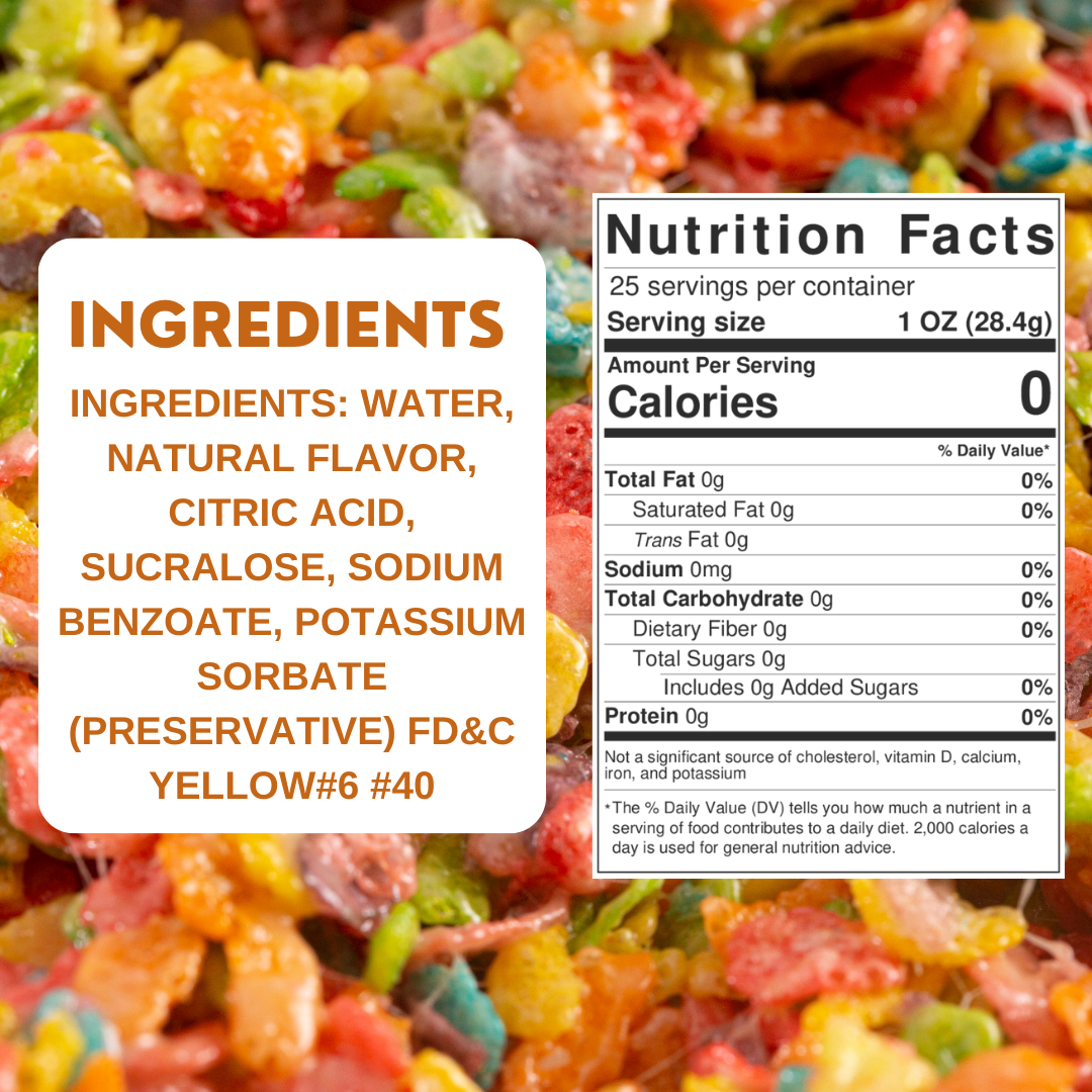 Fruity Cereal - Sugar Free