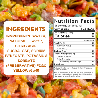 Fruity Cereal - Sugar Free